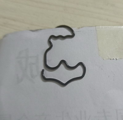 Venus of Willendorf Paper Clip 
Front in use